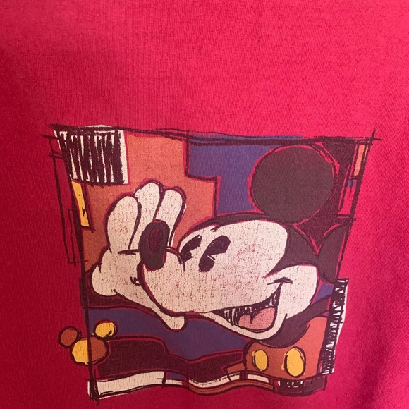 Vintage Mickey Mouse Graphic Tee - Picture 7 of 8